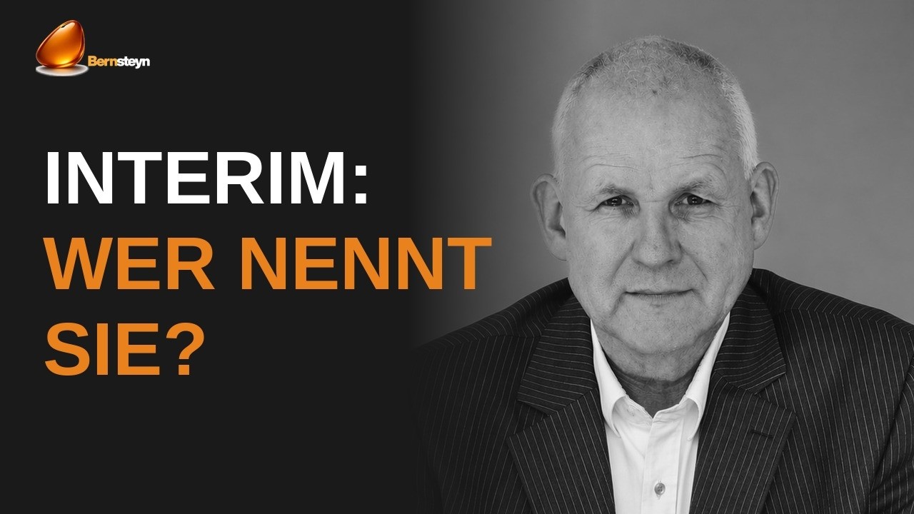 Video-Vorschau: Interim Management: Chance oder Notlösung?