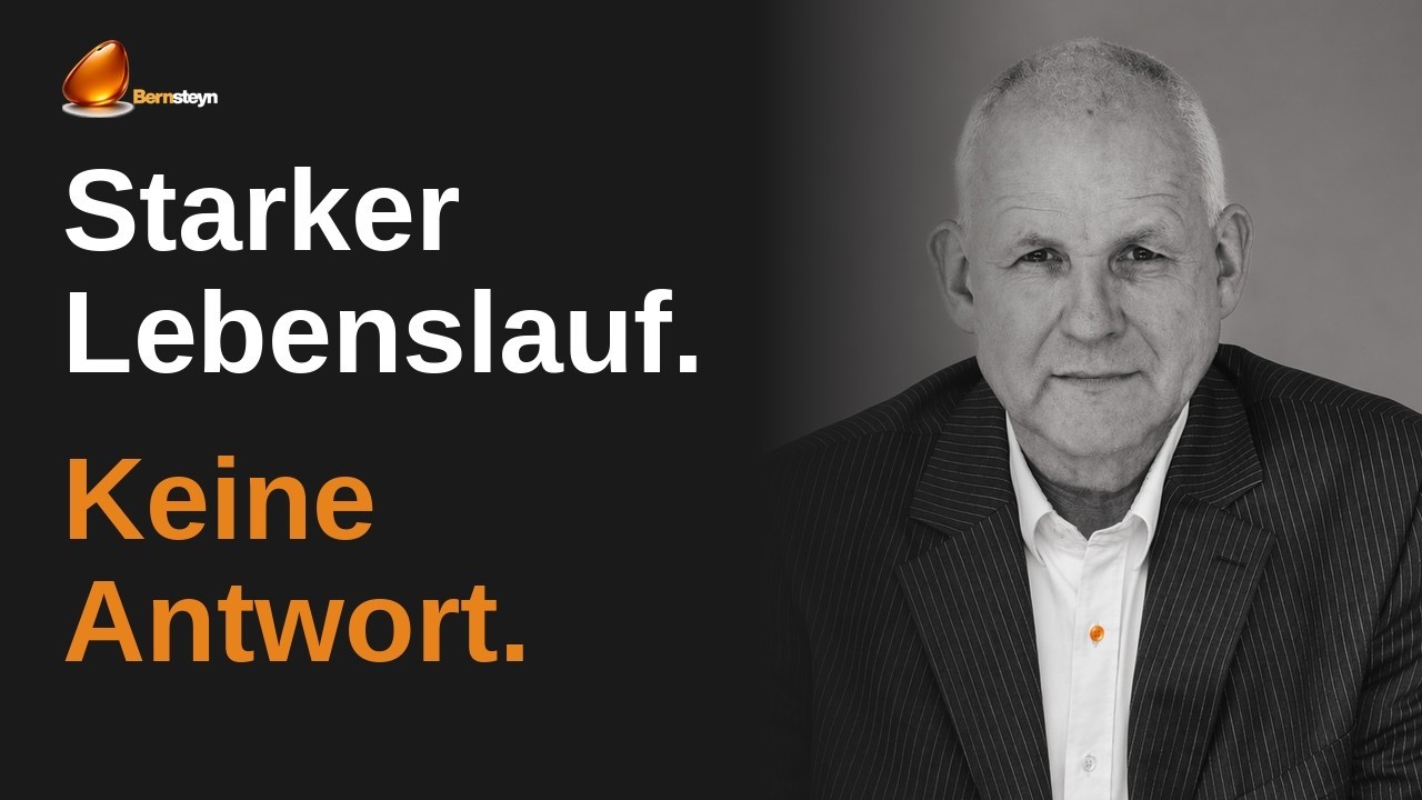Video-Vorschau: Warum Manager mit starkem Lebenslauf keine Antwort bekommen
